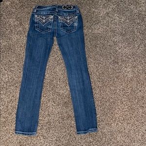 Light-dark kids MissMe jeans.